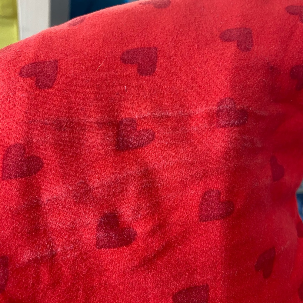 LuLaRoe Two Toned Hearts OS Leggings